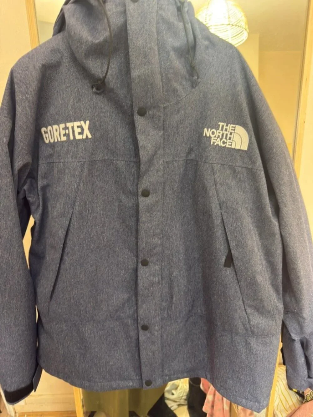 The North Face GORE-TEX Waterproof Jacket Blue Size L